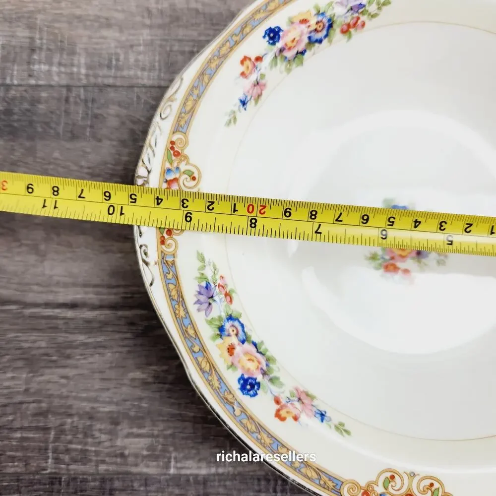 W.H. Grindley Marjorie Round vegatable Bowl 10